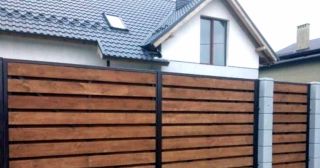 Купить распашные ворота деревянные Кстово, цена от 2700 руб.