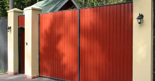Купить ворота из профнастила Кстово, цена от 4025 руб.